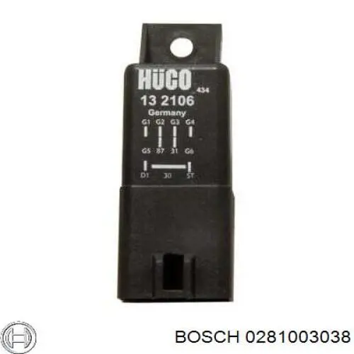 Реле управління Bosch 0281003038 ціна, від 11.27 USD