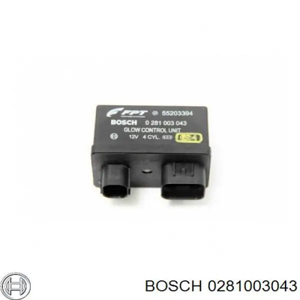 Реле управління Bosch 55203394 ціна, від 25.34 USD