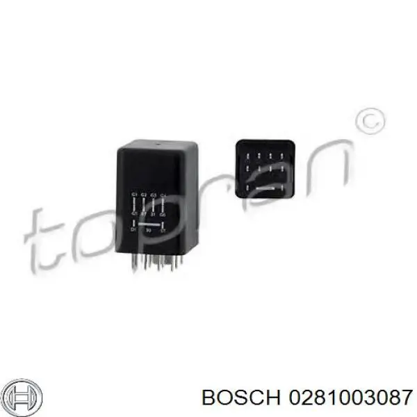 4RV008188521 HELLA Реле свічок накалу