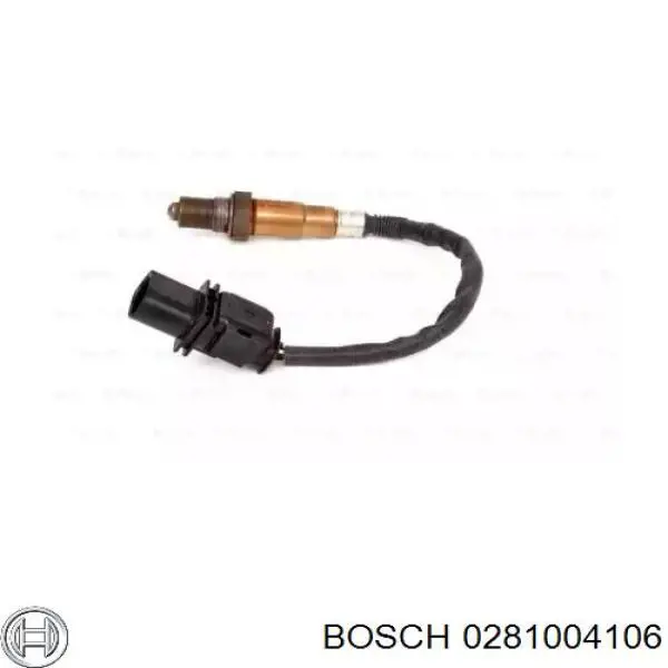 Купити 0281004106 Bosch Лямбдазонд, датчик кисню до каталізатора