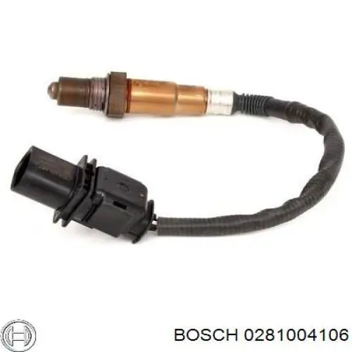 Лямбда зонд, датчик кисню до каталізатора Bosch 0281004106