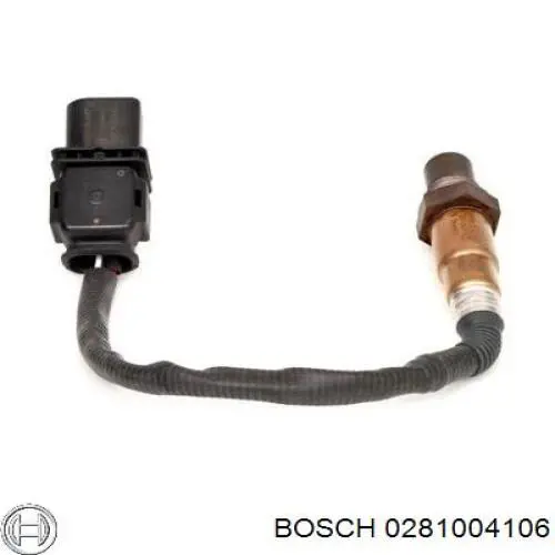 0281004106 Bosch Лямбдазонд, датчик кисню до каталізатора