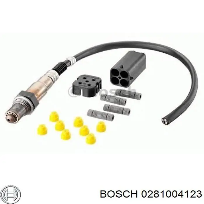 Купити 0281004123 Bosch Лямбда зонд, датчик кисню