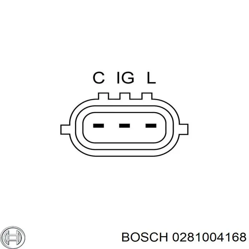 Лямбдазонд, датчик кисню 0281004168 Bosch