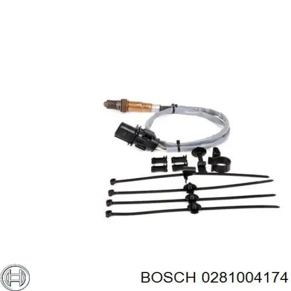 0281004174 Bosch Лямбдазонд, датчик кисню до каталізатора