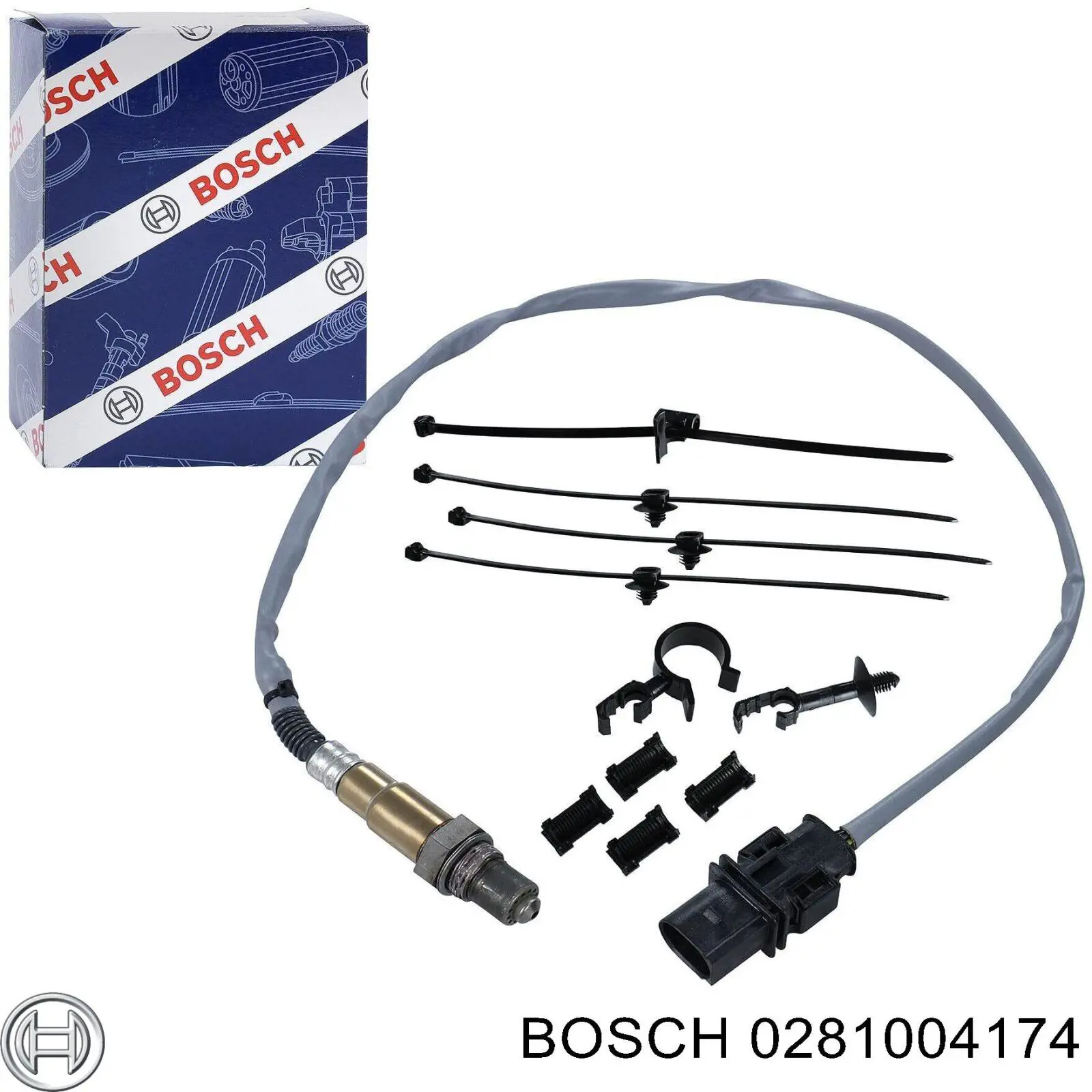 Лямбдазонд, датчик кисню до каталізатора Bosch 0281004174 ціна, від 12.67 USD