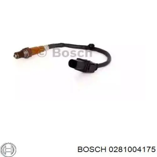0281004175 Bosch Лямбда-зонд, датчик кисню до каталізатора, правий