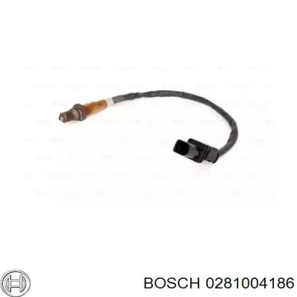 0281004186 Bosch лямбдазонд, датчик кисню до каталізатора