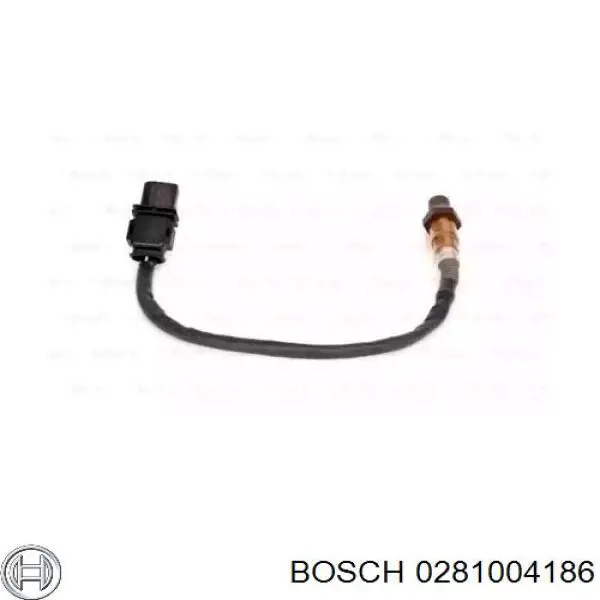 0281004186 Bosch Лямбдазонд, датчик кисню до каталізатора