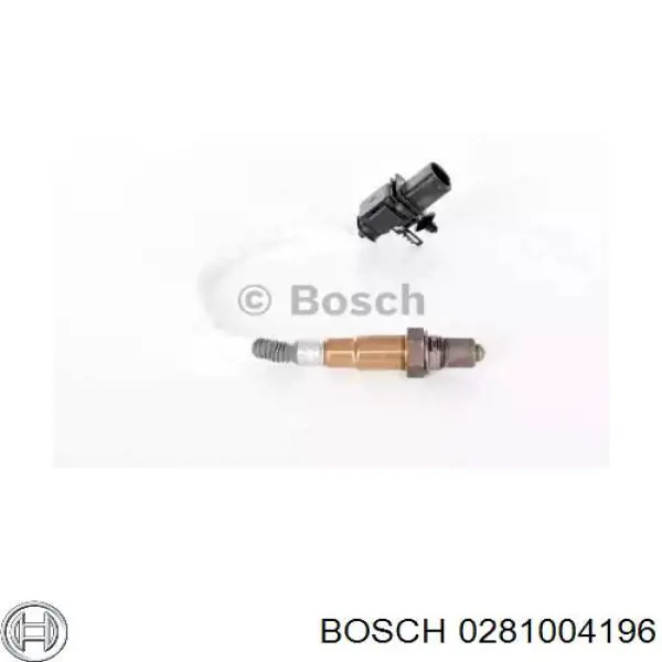 Лямбдазонд, датчик кисню до каталізатора 0281004196 Bosch