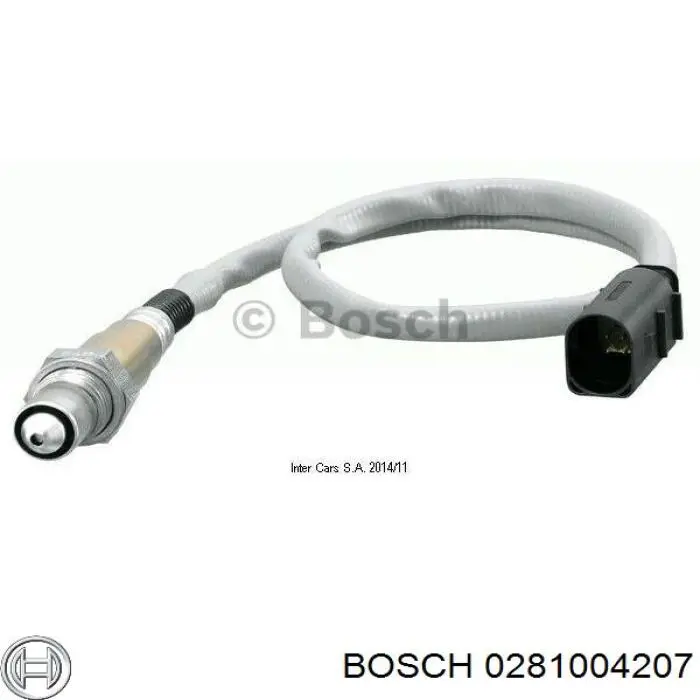 0281004207 Bosch лямбдазонд, датчик кисню до каталізатора