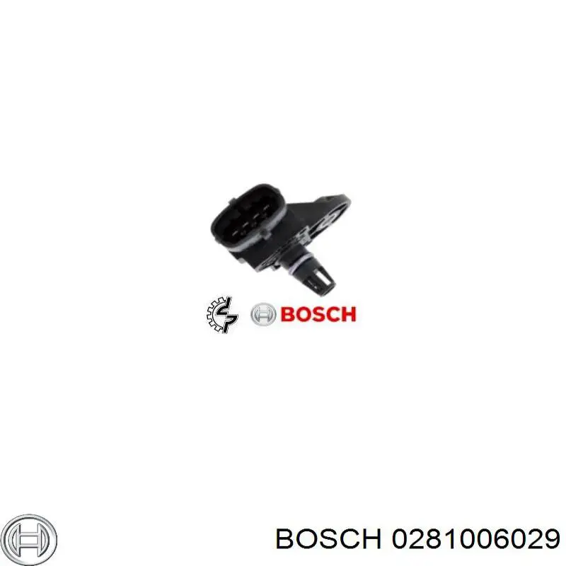 MAP сенсор Bosch 0281006029 ціна, від 14.66 USD