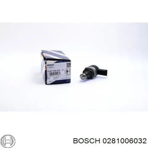 0281006032 Bosch клапан регулювання тиску, редукційний клапан пнвт