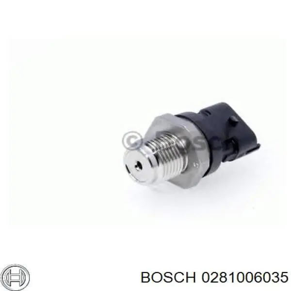 Датчик тиску палива 0281006035 Bosch