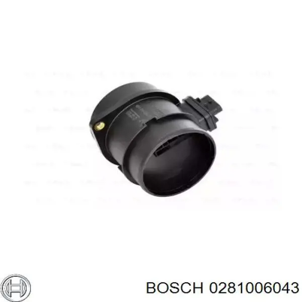 0281006043 Bosch Датчик витрати повітря