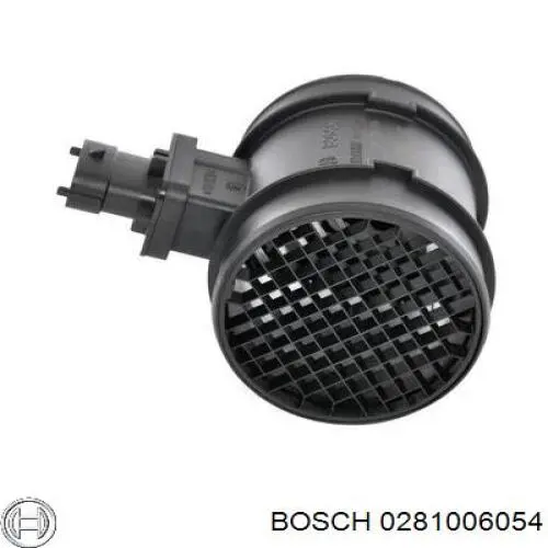 0281006054 Bosch датчик потоку (витрати повітря, витратомір MAF - (Mass Airflow))