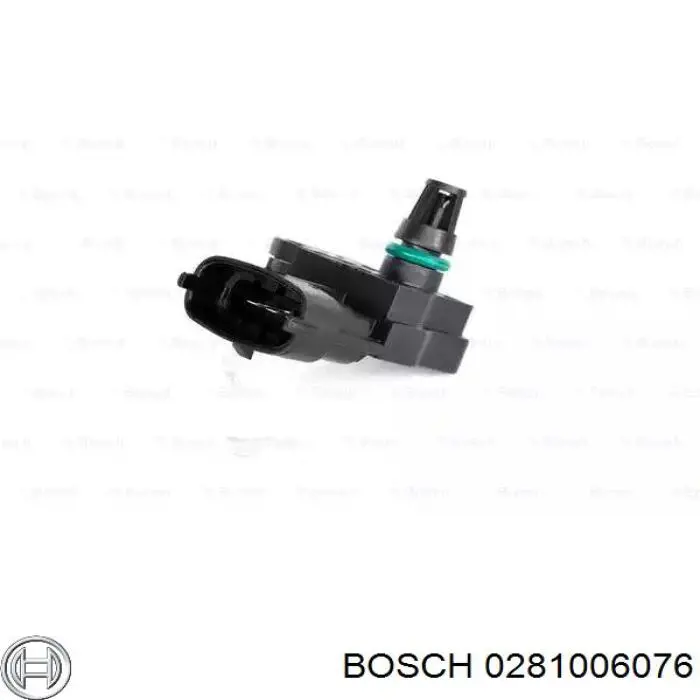 0281006076 Bosch датчик тиску наддуву (датчик нагнітання повітря в турбіну)