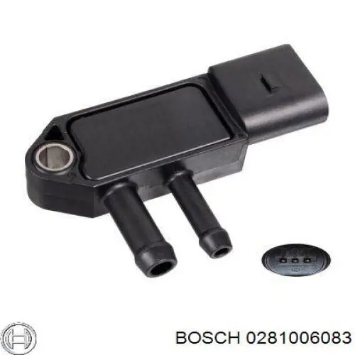 Датчик тиску вихлопних газів 0281006083 Bosch