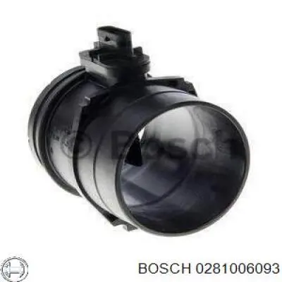 0281006093 Bosch датчик потоку (витрати повітря, витратомір MAF - (Mass Airflow))