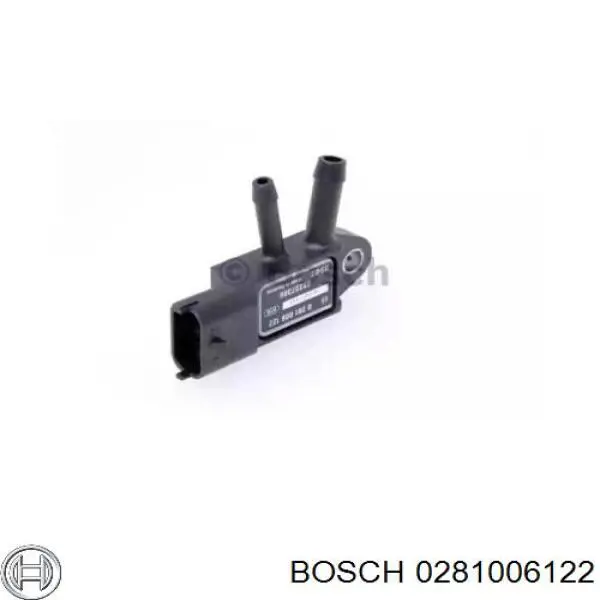 0281006122 Bosch датчик тиску вихлопних газів