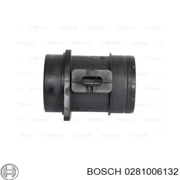 Датчик масової витрати повітря Bosch 0281006132 ціна, від 71.20 USD