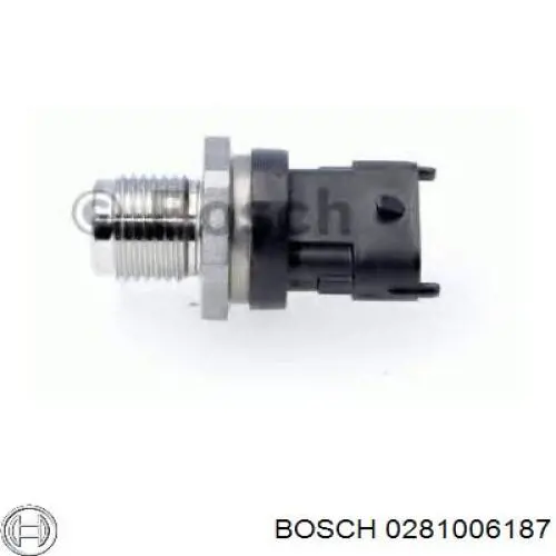 Датчик тиску палива Bosch 0281006187