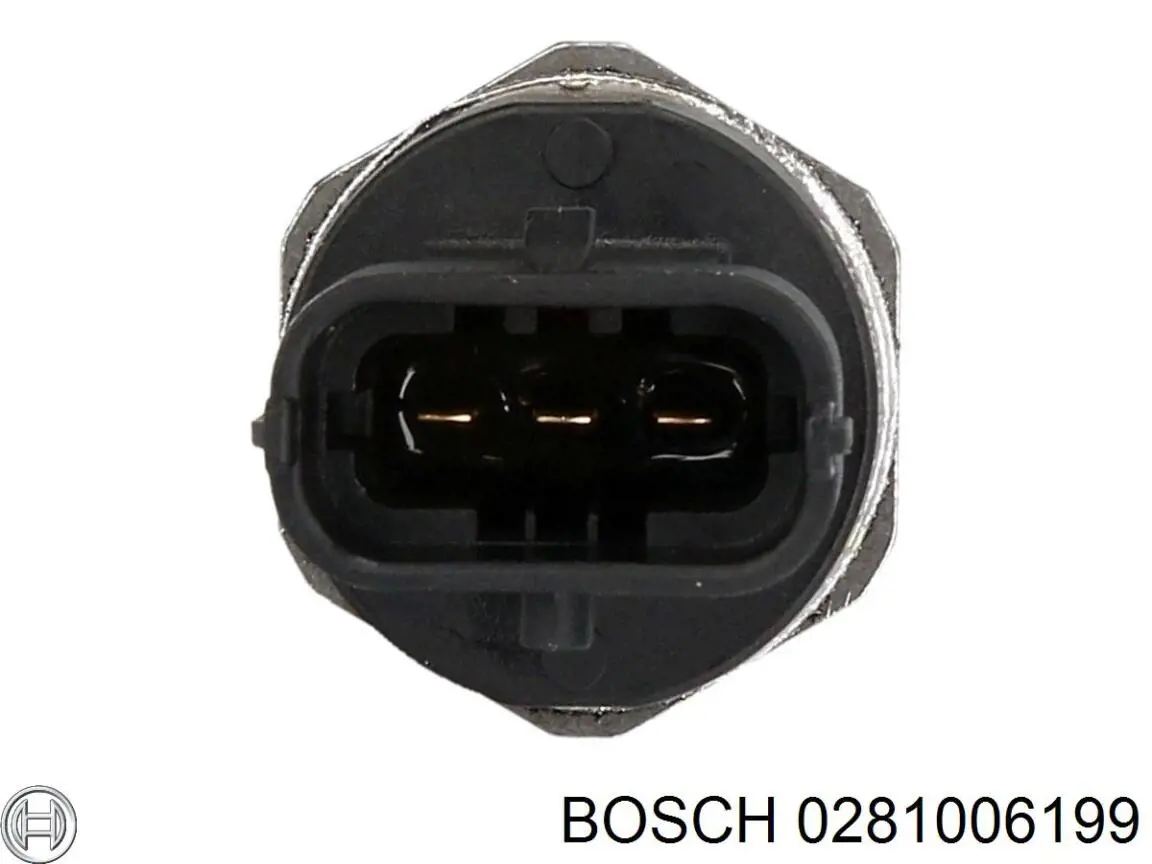 Датчик тиску палива 0281006199 Bosch