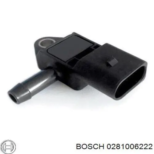0281006222 Bosch Датчик наддува
