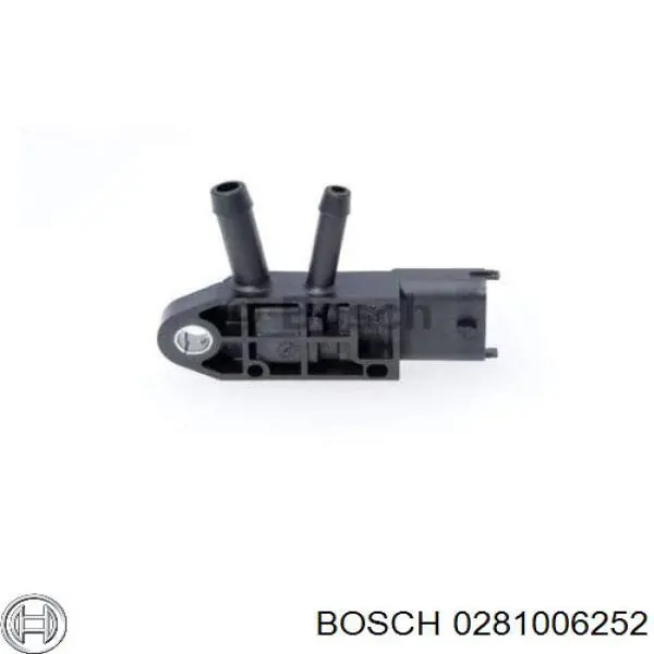 0281006252 Bosch датчик тиску вихлопних газів