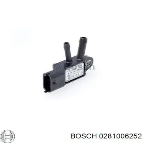 Купити 0281006252 Bosch Датчик тиску вихлопних газів