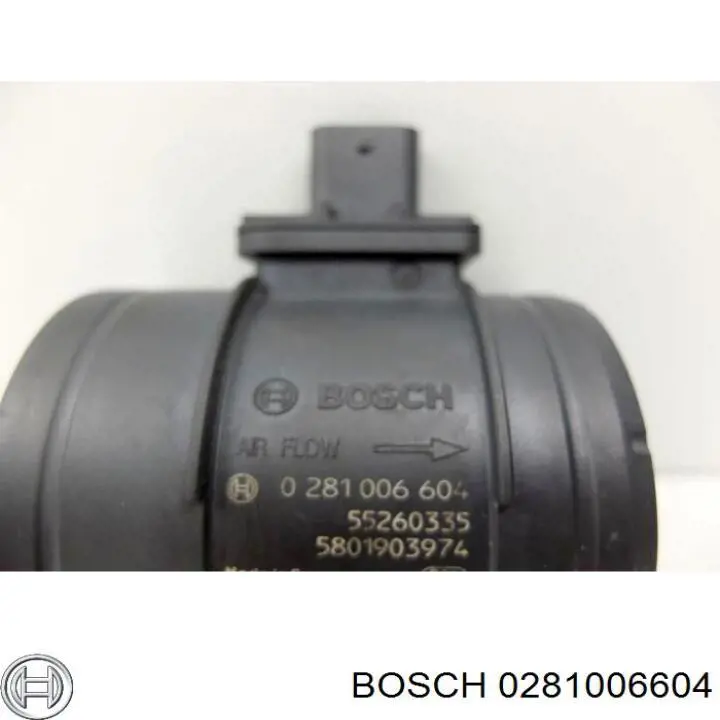 Датчик масової витрати повітря Fiat/Alfa/Lancia 55260335 ціна, від 60.37 USD