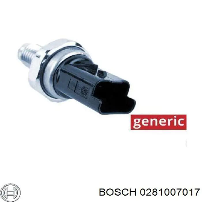 0281007017 Bosch датчик тиску палива