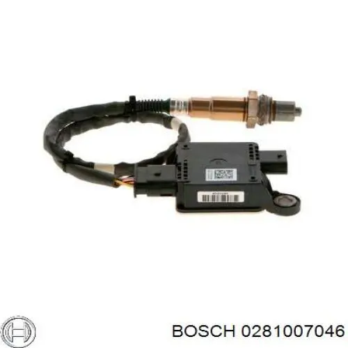 Купити 0281007046 Bosch Датчик оксидів азоту NOX, задній