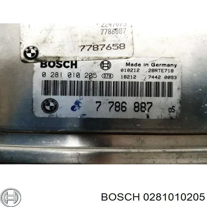 ЕБУ Bosch 0281010205 ціна, від 34.97 USD