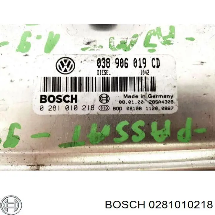 Купити 0281010218 Bosch Модуль управління двигуном
