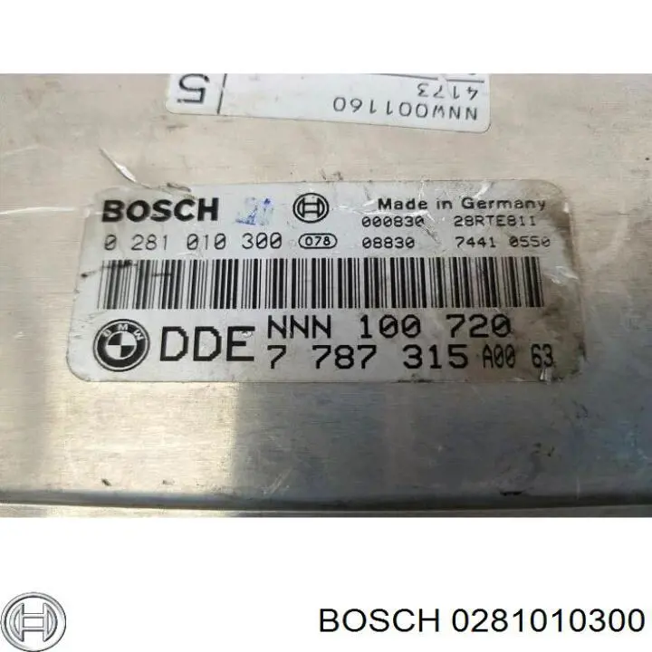 0281010300 Bosch Блок електронного управління
