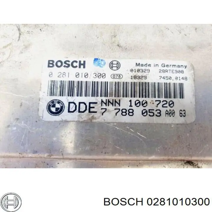 ЕБУ Bosch 0281010300 ціна, від 101.35 USD