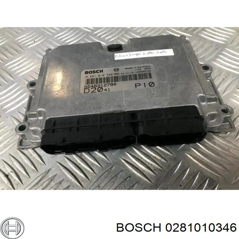 Електронний блок керування двигуном 0281010346 Bosch