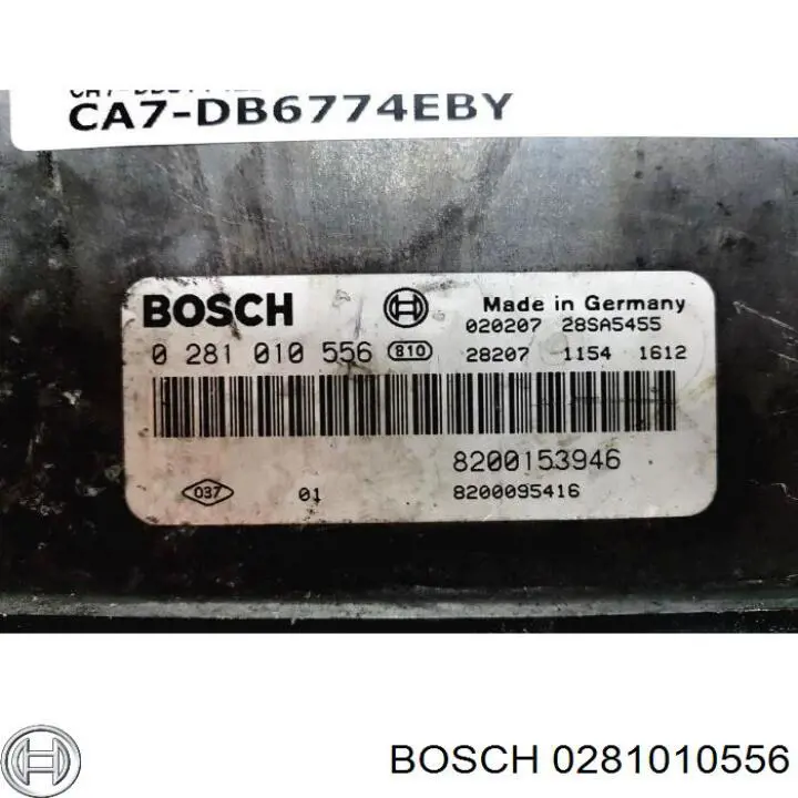 Електронний блок керування двигуном 0281010556 Bosch