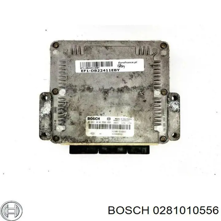 Електронний блок керування двигуном 281010556 Renault (RVI)