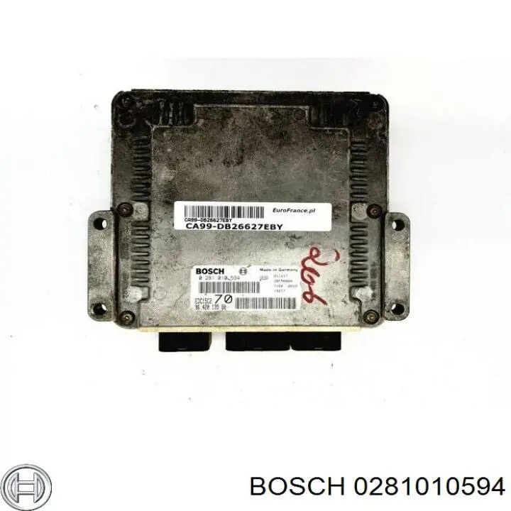 Блок двигуна Peugeot/Citroen EDC15C2