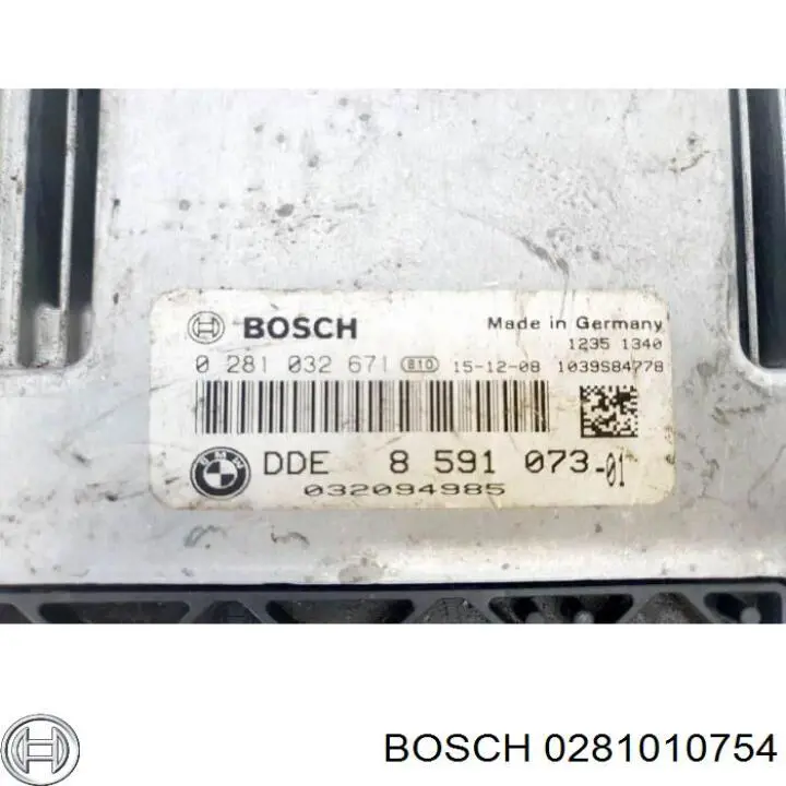 Блок двигуна Bosch 0281010754