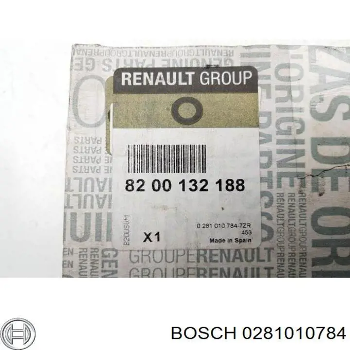 Електронний блок керування двигуном 0281010784 Bosch