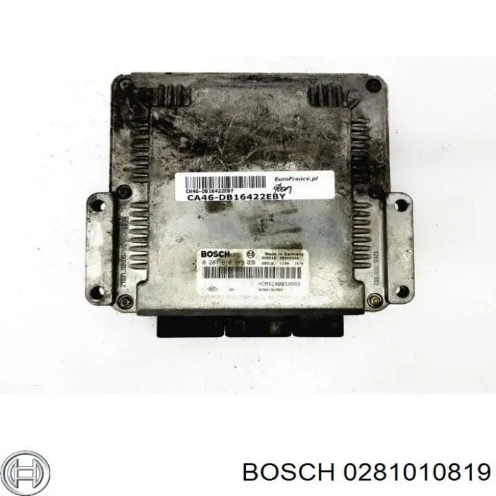 Електронний блок керування двигуном 0281010819 Bosch