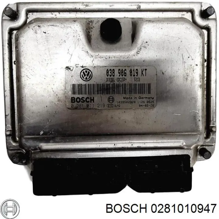 Блок двигуна Bosch 0281010947