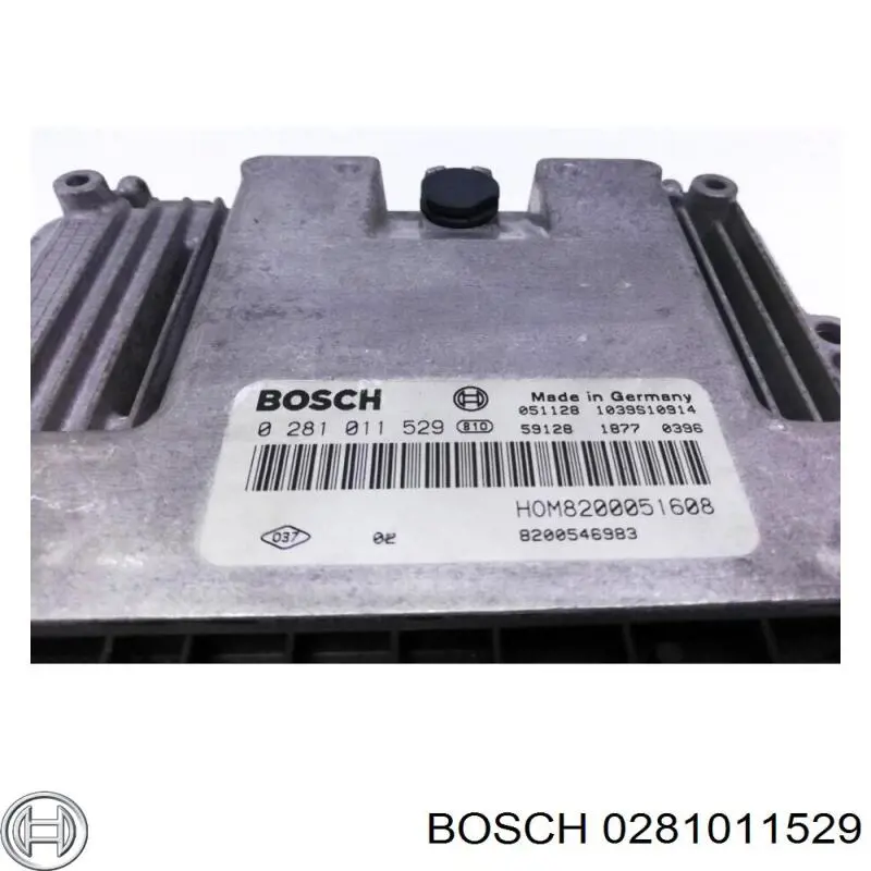 0281011529 Bosch модуль (блок керування (ЕБУ) двигуном)