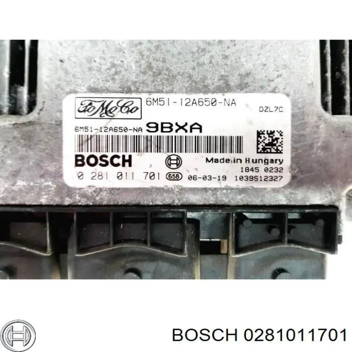Електронний блок керування двигуном 0281011701 Bosch
