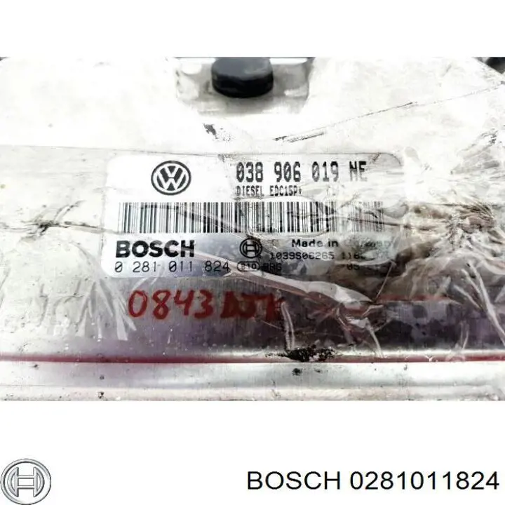 Електронний блок керування двигуном 0281011824 Bosch