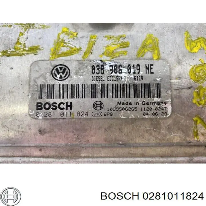 Блок двигуна Bosch 0281011824