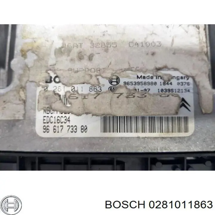 0281011863 Bosch Блок електронного управління